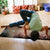 Yoga Mat In Use